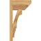 Ekena Millwork Balboa Slat Rough Sawn Outlooker, Western Red Cedar, 8"W x 14"D x 26"H OUT08X14X26BOA06RWR - alternate 4